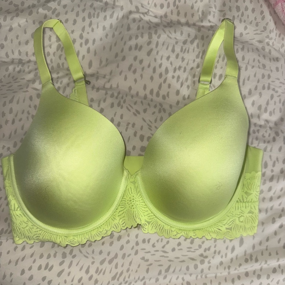 Aerie Neon Green Lace Bra